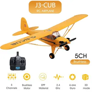 أخبار Park10 J3-CUB RC طائرة RTF EPP RC 1406 فرش السيارات WLtoys A160 ترقية 3D/6G نظام 650 مللي متر جناحيها عدة للكبار هدية