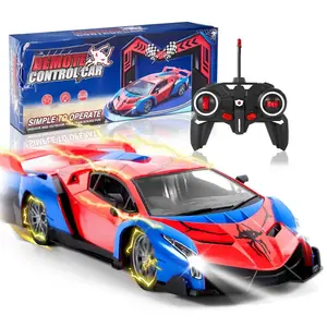 جهاز تحكم عن بعد RC Supercar 2.4 جيجا هرتز، لعبة سباق تحت عنوان العنكبوت، بطارية قابلة لإعادة الشحن، أفضل هدية للأولاد